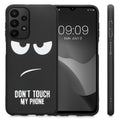 kwmobile Hülle kompatibel mit Samsung Galaxy A23 4G / 5G - Handyhülle Silikon Case