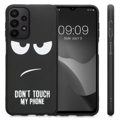 Samsung Galaxy A23 4G / 5G Silikon Handyhülle Don't Touch My Phone