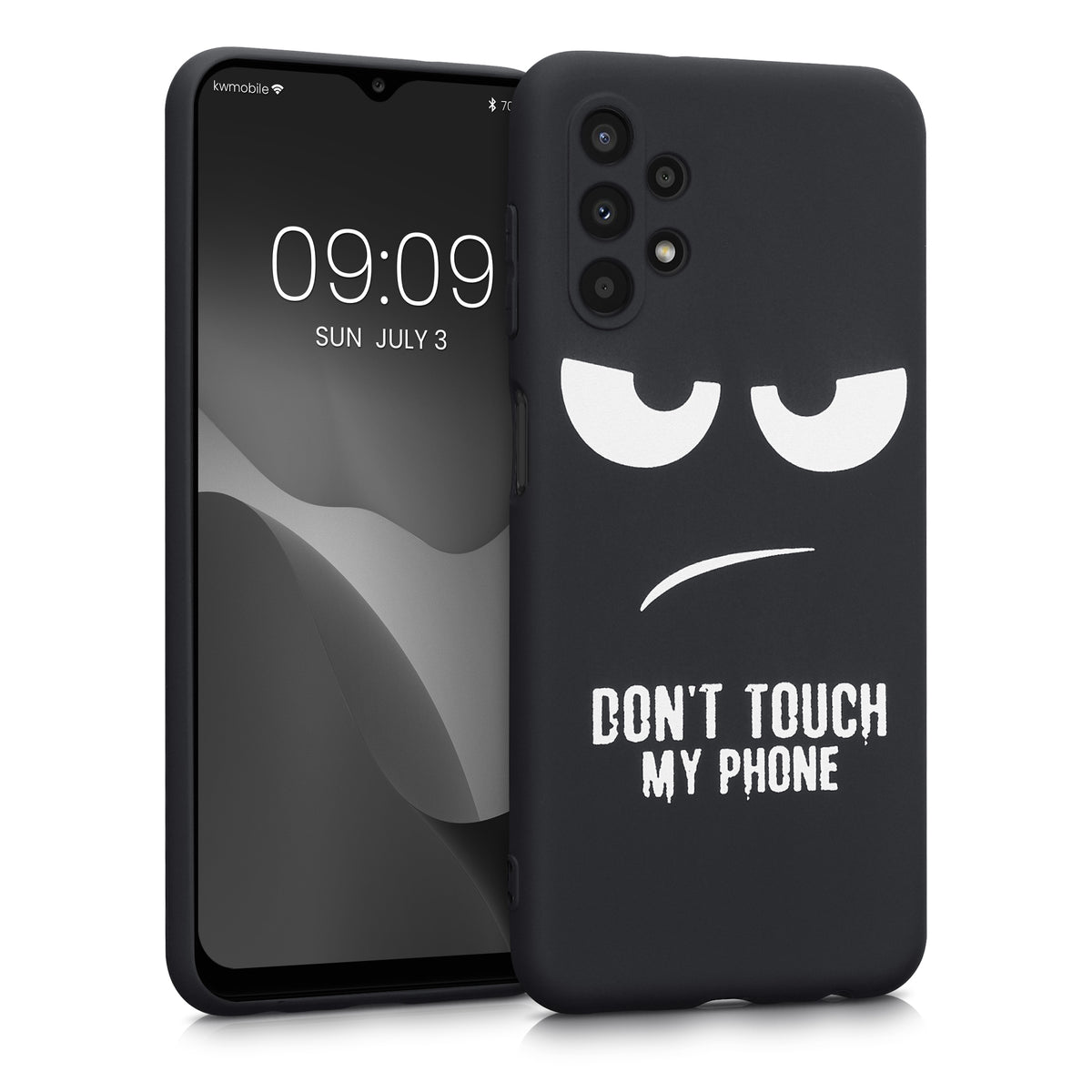Samsung Galaxy A13 4G Silikon Handyhülle Don't Touch My Phone