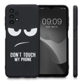 Samsung Galaxy A13 4G Silikon Handyhülle Don't Touch My Phone
