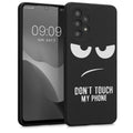 Samsung Galaxy A33 5G Silikon Handyhülle Don't Touch My Phone
