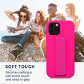 iPhone 12 Pro Max Handyhülle mit Fingerhalter und Ständer