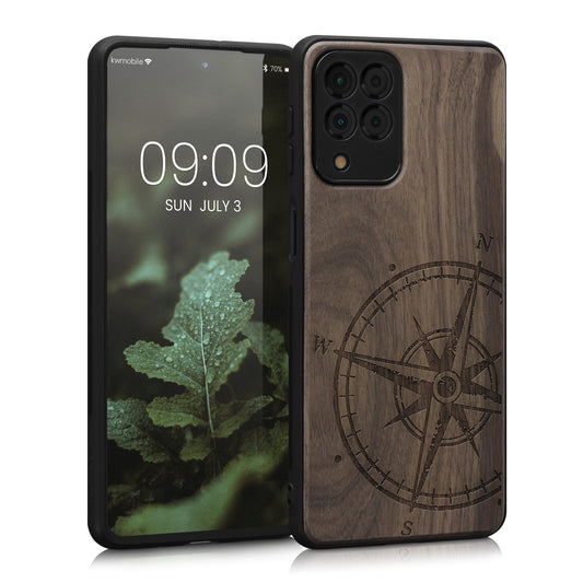 kwmobile Handyhülle für Samsung Galaxy M53 5G Hülle - Case mit TPU Bumper - Stoßfestes Hardcase - Schutzhülle Cover