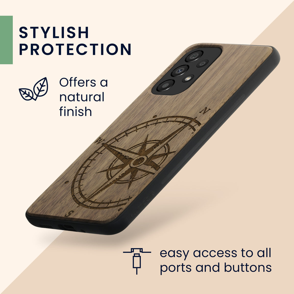Samsung Galaxy A33 5G stoßfestes Hardcase mit TPU Bumper