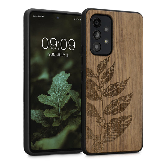 kwmobile Handyhülle für Samsung Galaxy A53 5G Hülle - Case mit TPU Bumper - Stoßfestes Hardcase - Schutzhülle Cover