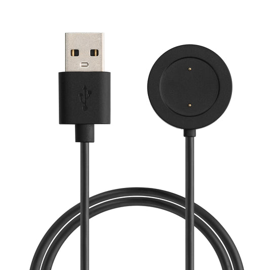 kwmobile Smartwatch Ladekabel für Xiaomi Mi Watch Color Sport / S1 Active USB Ladekabel für Smartwatch - Smart Watch Aufladekabel - Fitnesstracker Ersatzkabel - Schwarz Schwarz  