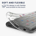 Samsung Galaxy A13 4G transparente Silikon Handyhülle