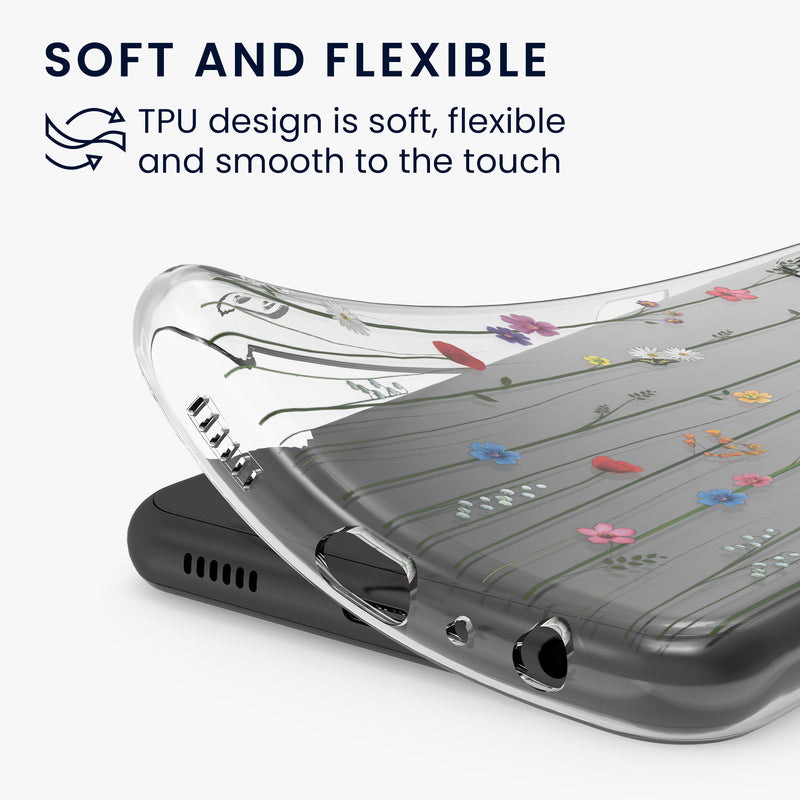 Samsung Galaxy A13 4G transparente Silikon Handyhülle