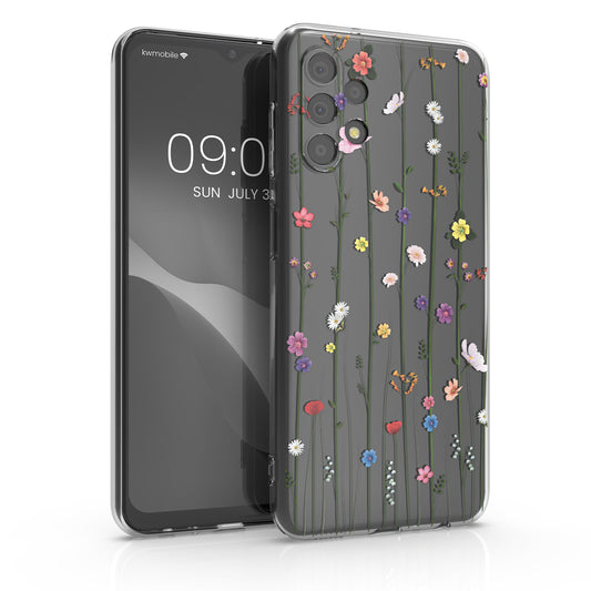 kwmobile Case kompatibel mit Samsung Galaxy A13 4G - Hülle Silikon transparent
