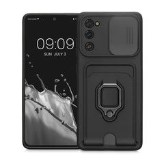 Samsung Galaxy S20 FE Handyhülle mit Kartenfach Silikon Kameraschutz