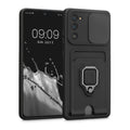 Samsung Galaxy S20 FE Handyhülle mit Kartenfach Silikon Kameraschutz