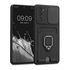 Samsung Galaxy S20 FE Handyhülle mit Kartenfach Silikon Kameraschutz
