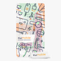 kwmobile Necklace Case kompatibel mit Oppo Find X3 Lite Hülle - Silikon Cover mit Handykette