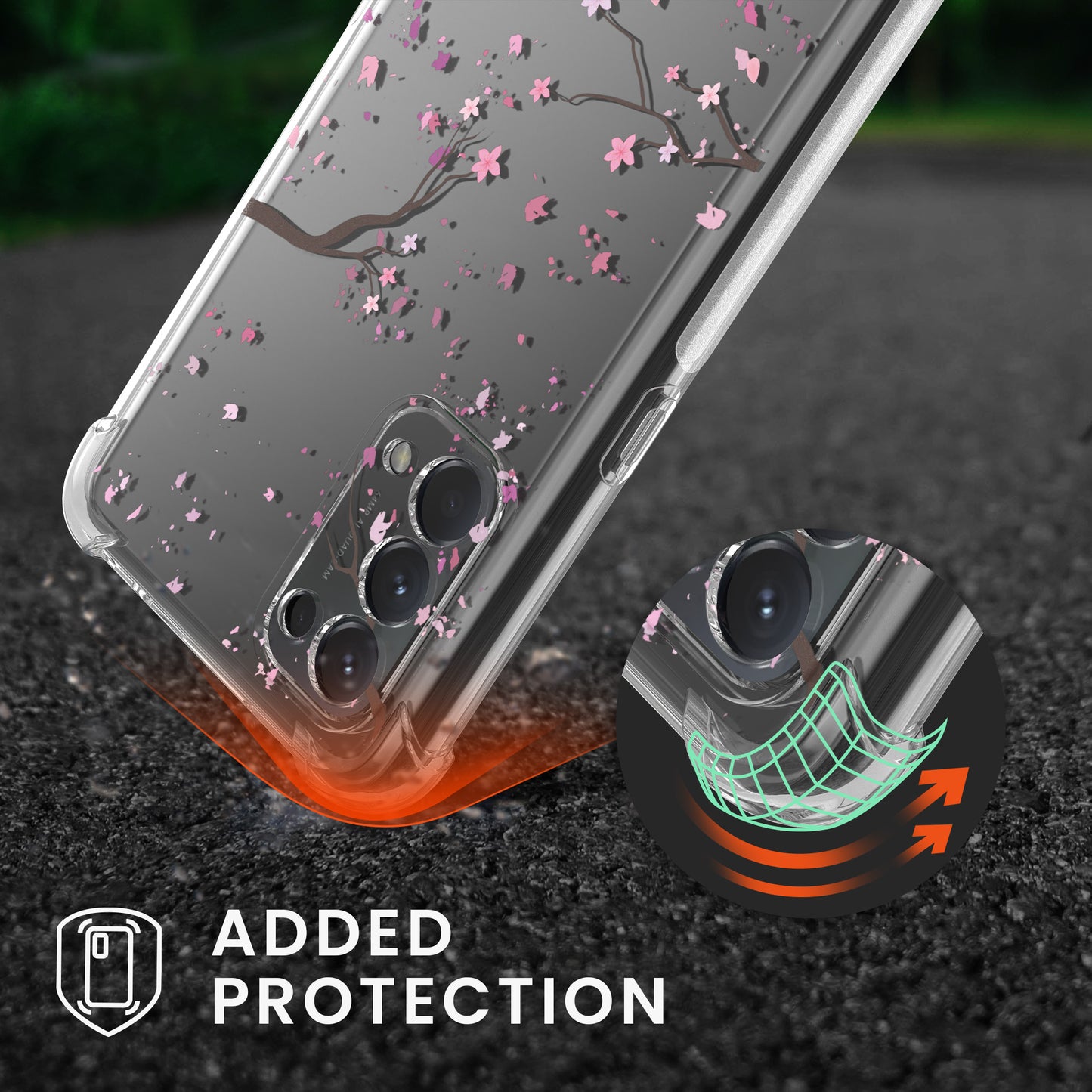 kwmobile Necklace Case kompatibel mit Oppo Find X3 Lite Hülle - Silikon Cover mit Handykette