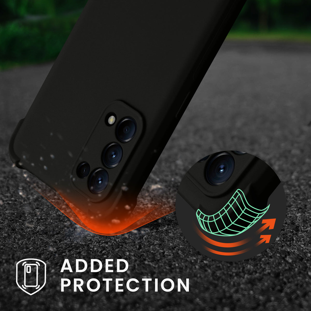 Oppo Find X3 Lite Silikon Handykette