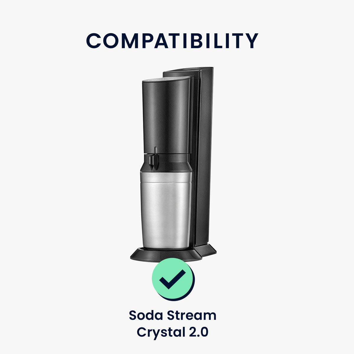Soda Stream Crystal 2.0 Wassersprudler Abdeckhaube