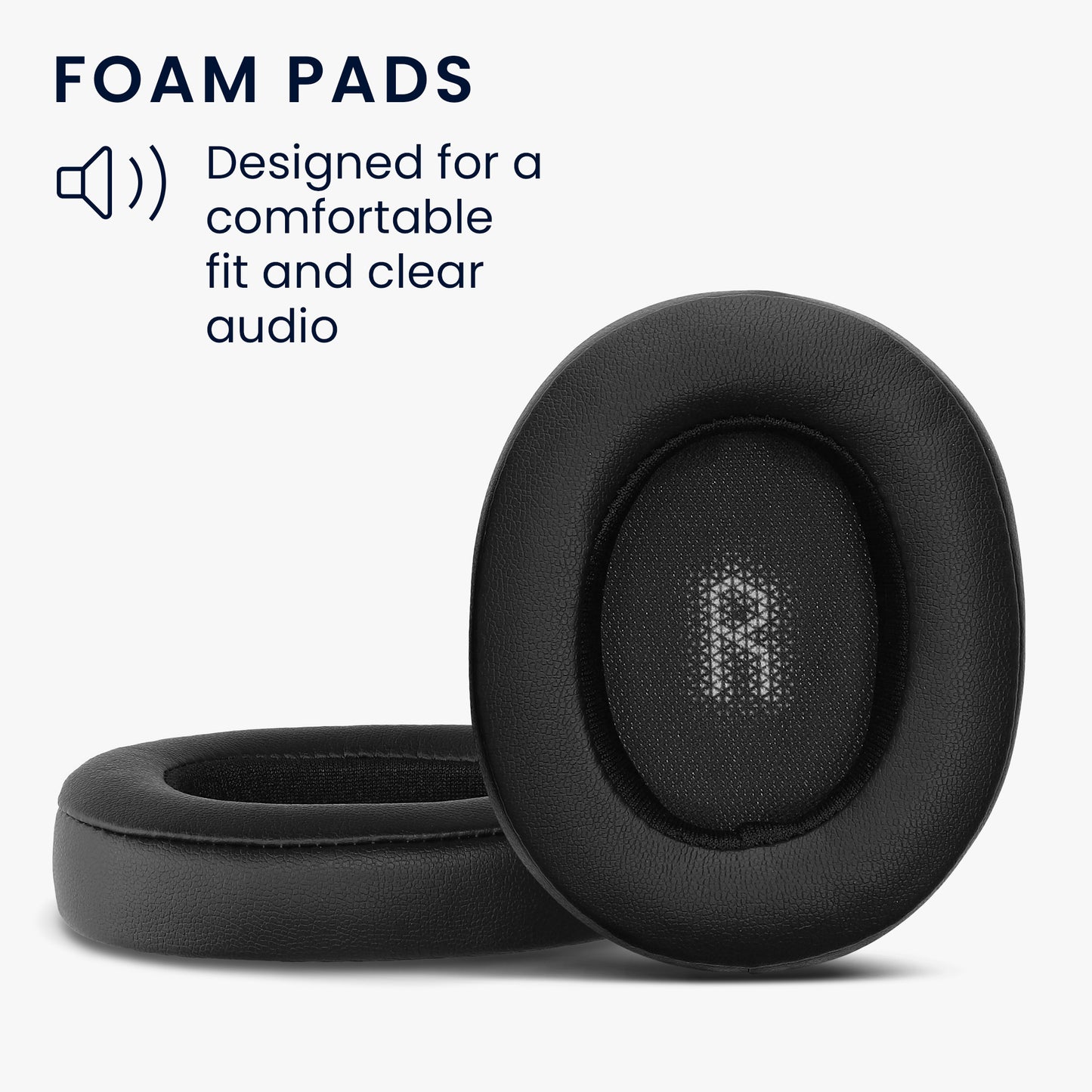 kwmobile Ohr Polster für JBL E55BT Kopfhörer Ersatzteile Over Ear Headphones