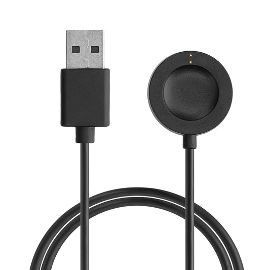 kwmobile Smartwatch Ladekabel für Fossil Gen 6 5 4 Smartwatch / Skagen Falster 2 USB Ladekabel für Smartwatch - Smart Watch Aufladekabel - Fitnesstracker Ersatzkabel - Schwarz Schwarz  