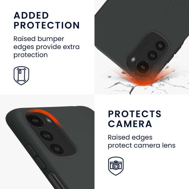 Motorola Moto E32 Handyhülle Silikon Matt