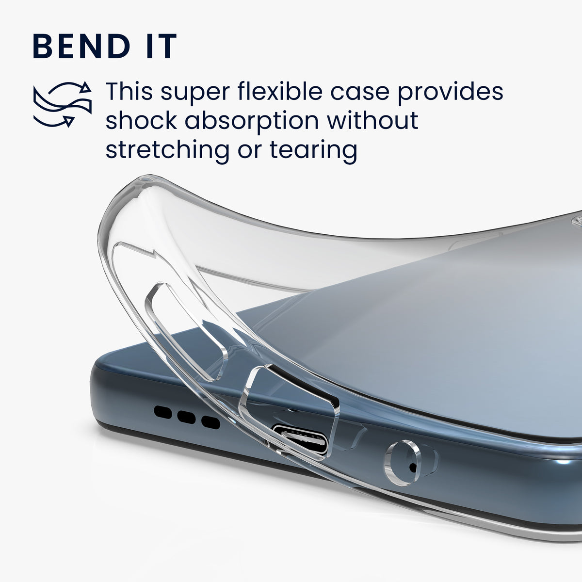 Motorola Moto E32 Handyhülle Transparent