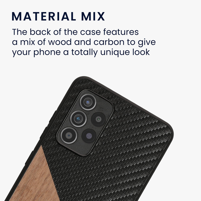 kwmobile Hülle kompatibel mit Samsung Galaxy A52 / A52 5G / A52s 5G - Handyhülle - Handy Schutzhülle - Smartphone Cover