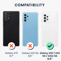 kwmobile Hülle kompatibel mit Samsung Galaxy A52 / A52 5G / A52s 5G - Handyhülle - Handy Schutzhülle - Smartphone Cover