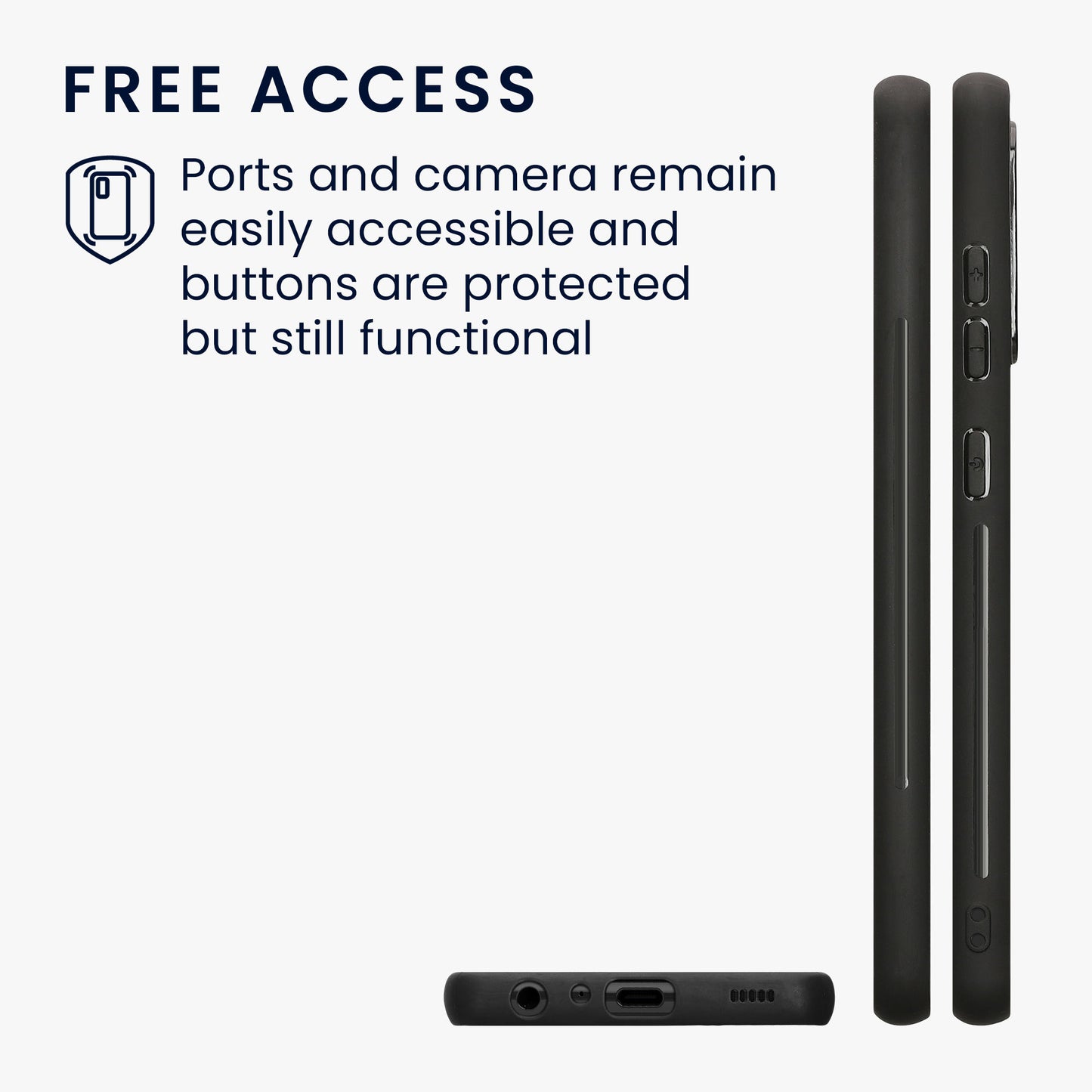 kwmobile Hülle kompatibel mit Samsung Galaxy A52 / A52 5G / A52s 5G - Handyhülle - Handy Schutzhülle - Smartphone Cover