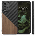 Samsung Galaxy A53 5G Handyhülle Holz Walnuss Carbon