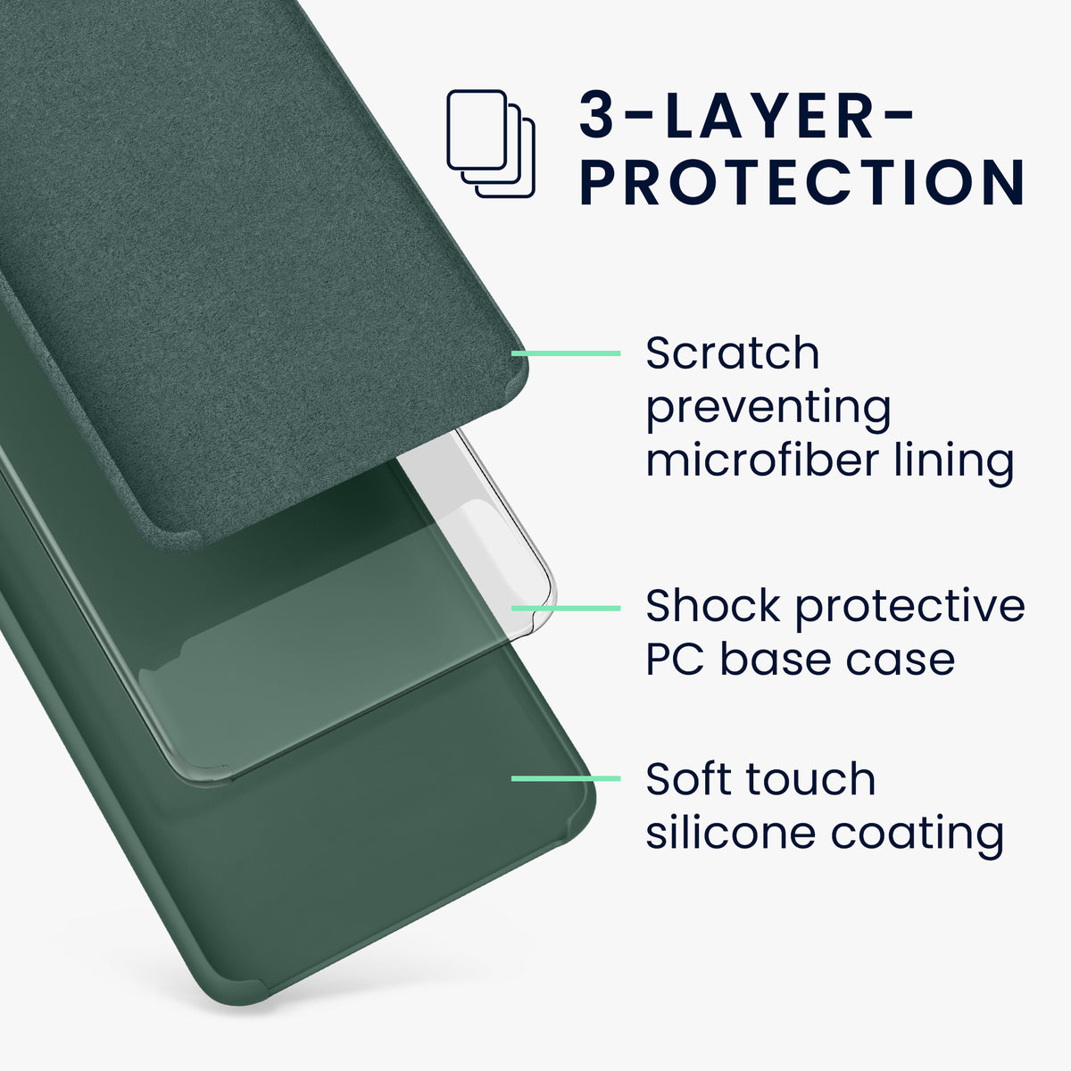 OnePlus Nord 2T 5G Silikon Handyhülle