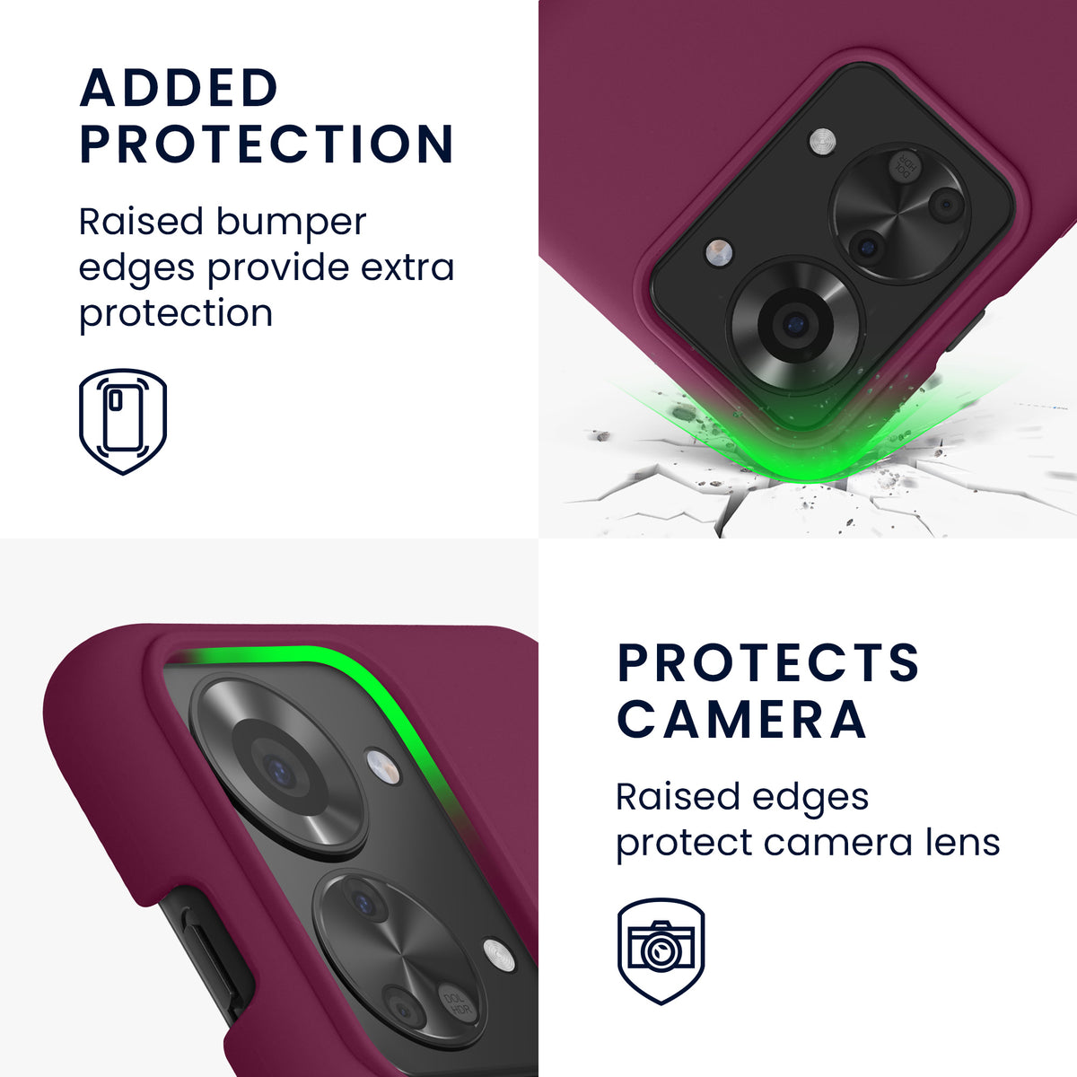 OnePlus Nord 2T 5G Silikon Handyhülle