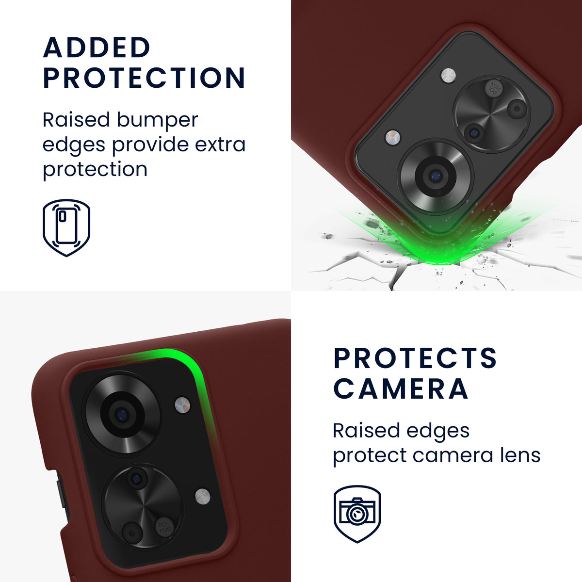 OnePlus Nord 2T 5G Silikon Handyhülle