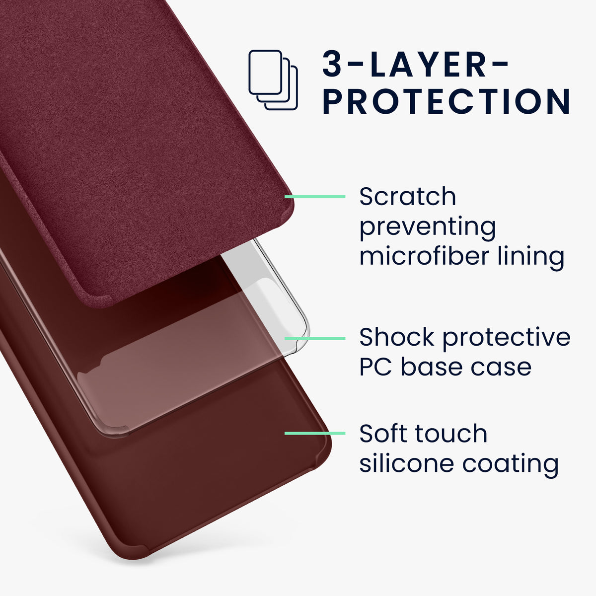 OnePlus Nord 2T 5G Silikon Handyhülle
