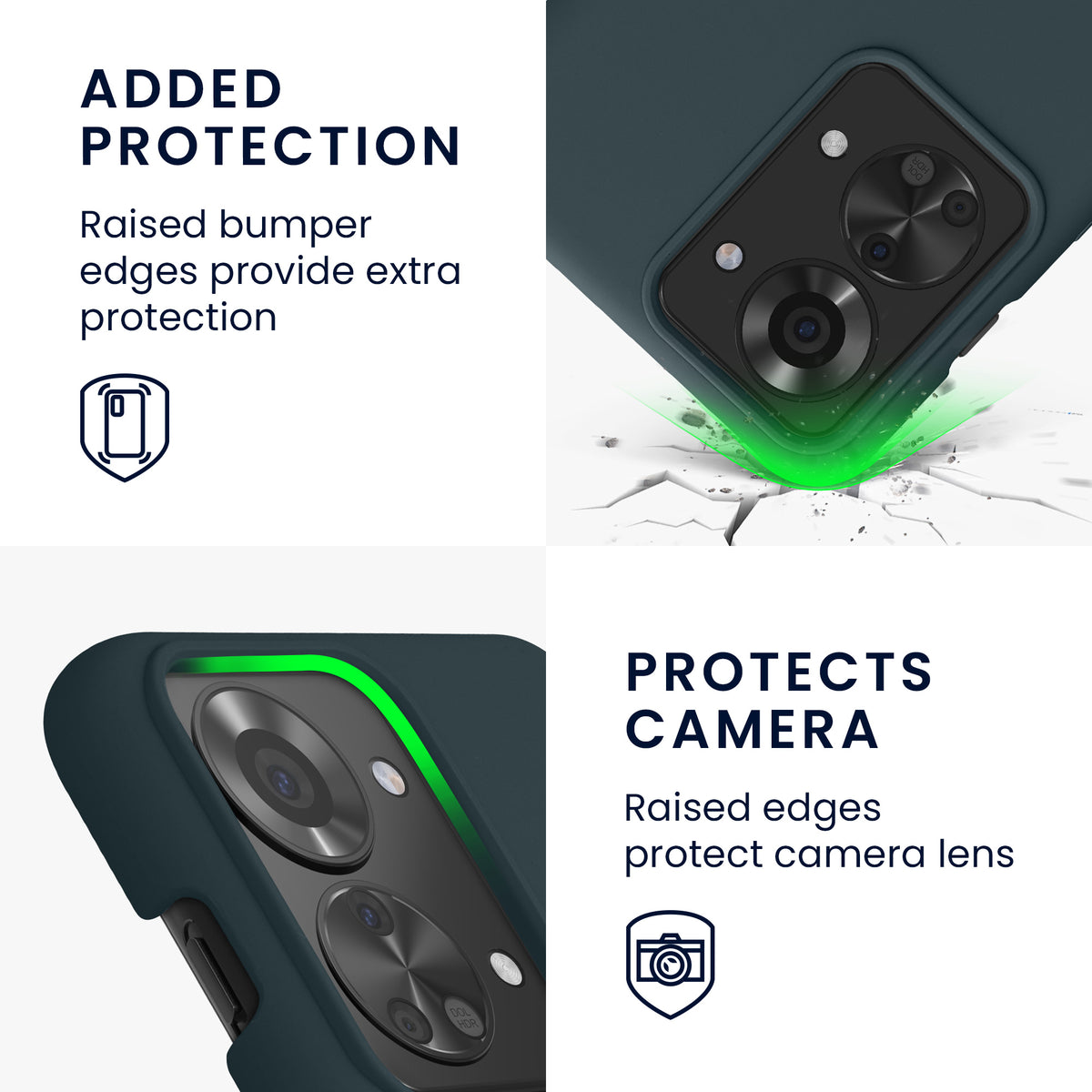 OnePlus Nord 2T 5G Silikon Handyhülle