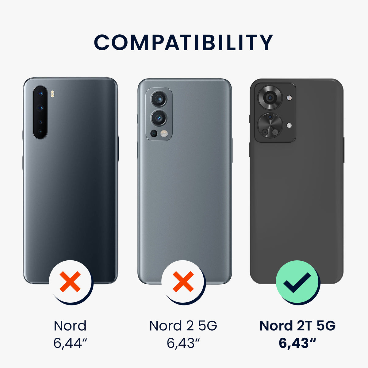 OnePlus Nord 2T 5G Silikon Handyhülle