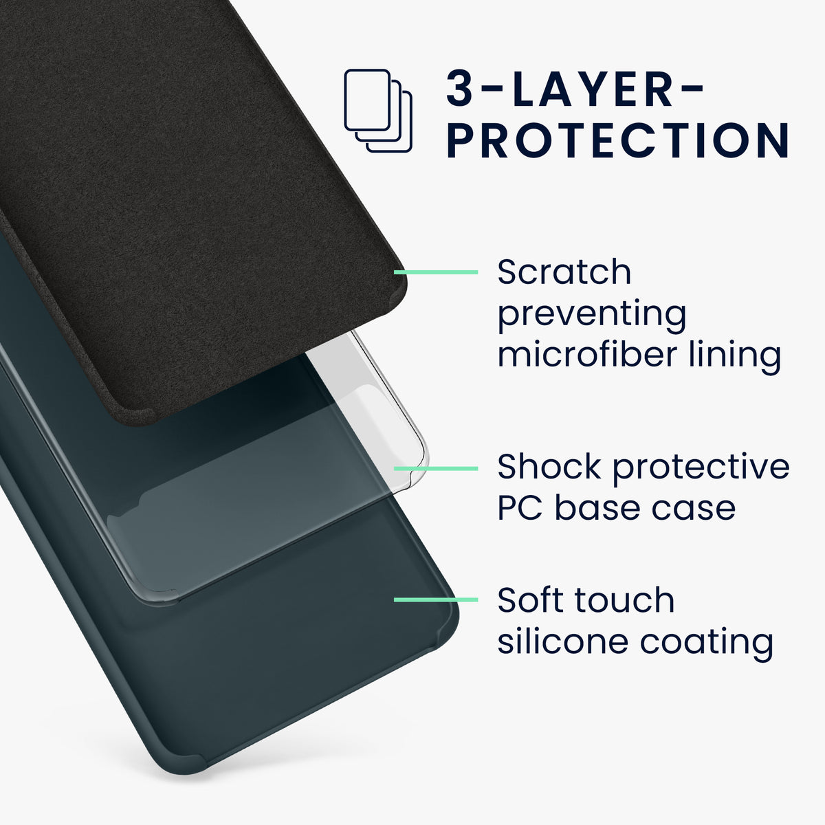 OnePlus Nord 2T 5G Silikon Handyhülle