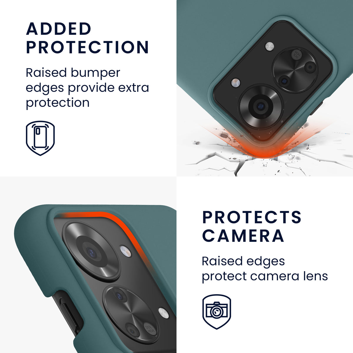OnePlus Nord 2T 5G Silikon Handyhülle