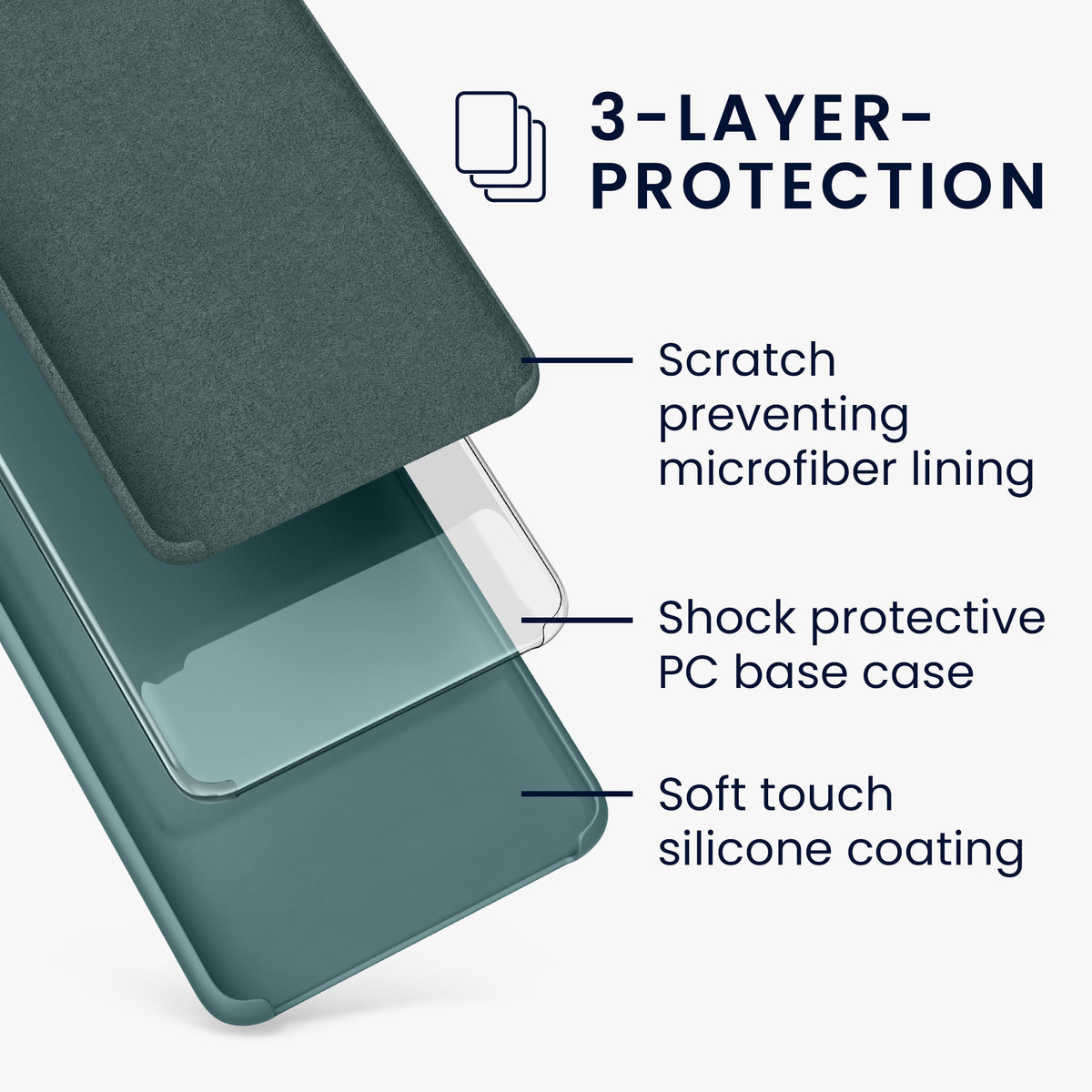 OnePlus Nord 2T 5G Silikon Handyhülle