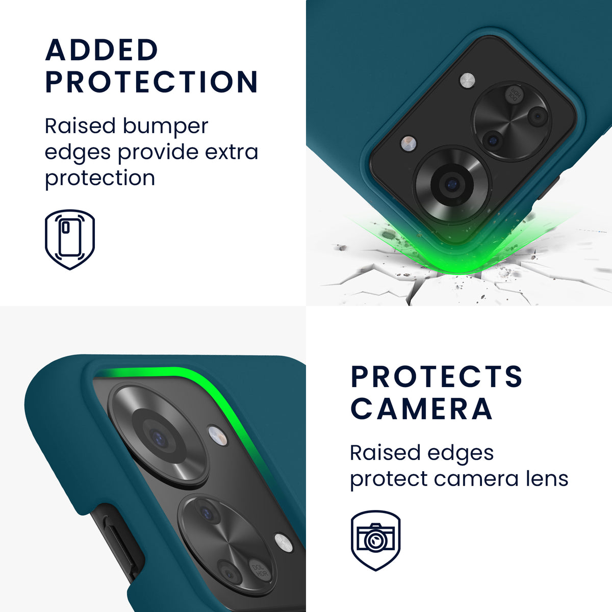 OnePlus Nord 2T 5G Silikon Handyhülle