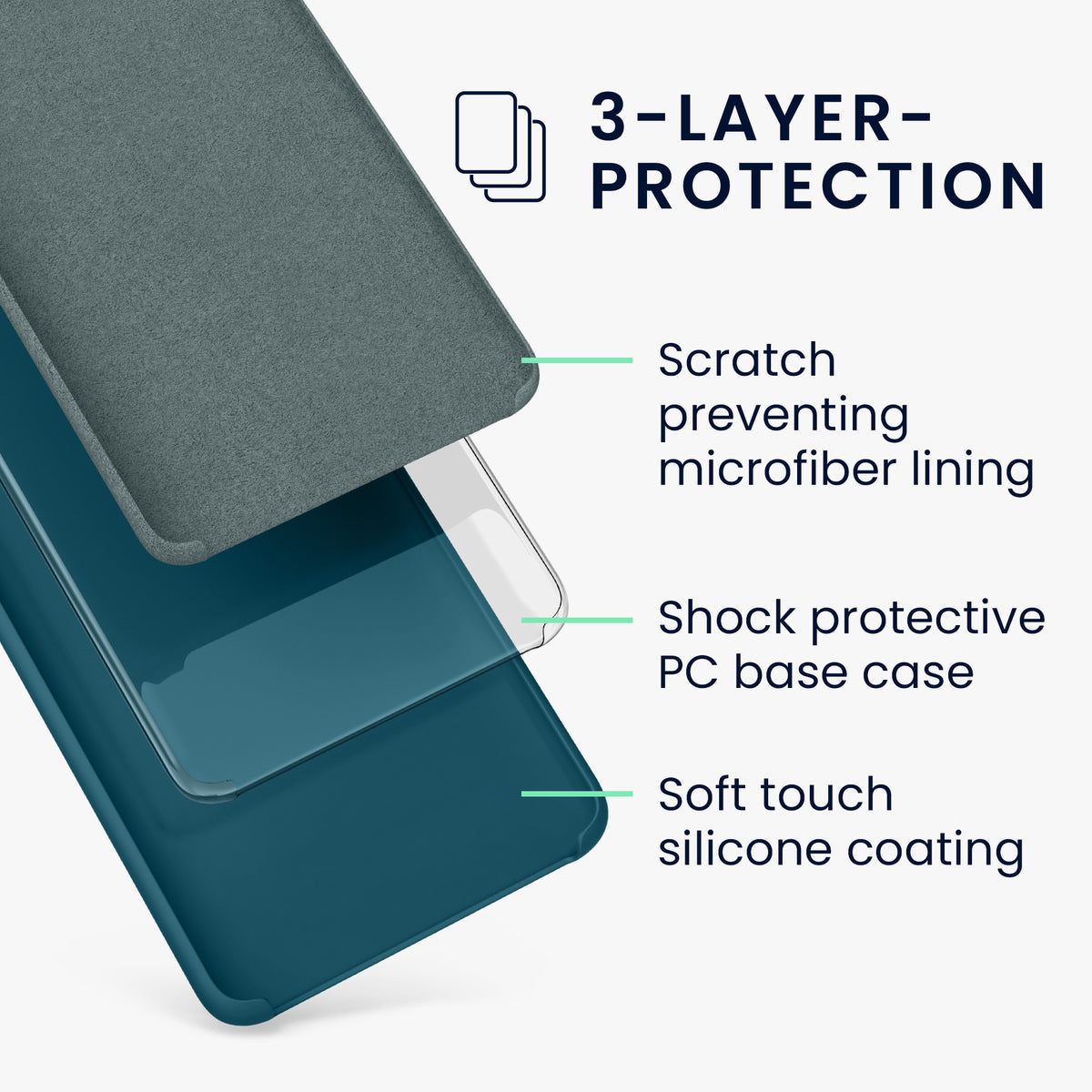 OnePlus Nord 2T 5G Silikon Handyhülle