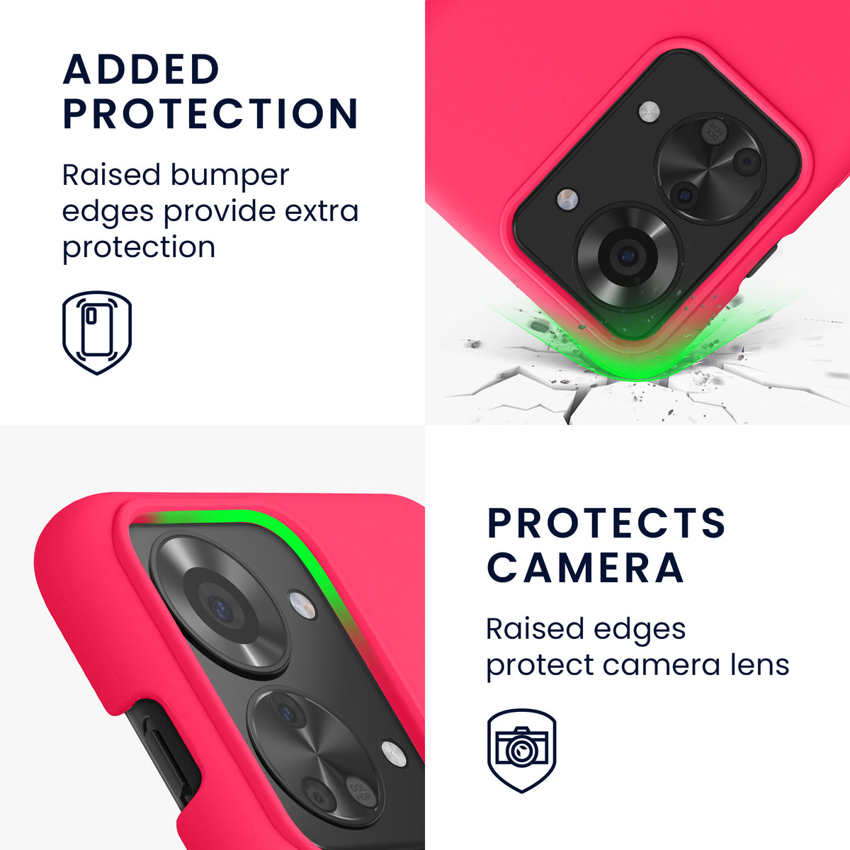 OnePlus Nord 2T 5G Silikon Handyhülle