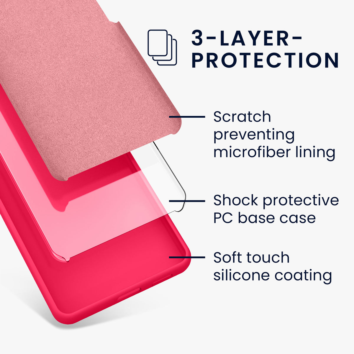 OnePlus Nord 2T 5G Silikon Handyhülle