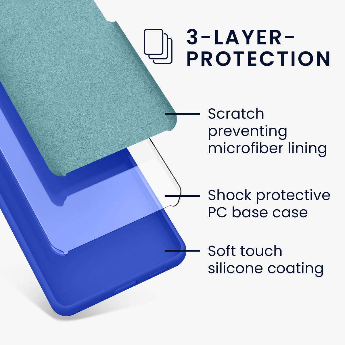 OnePlus Nord 2T 5G Silikon Handyhülle