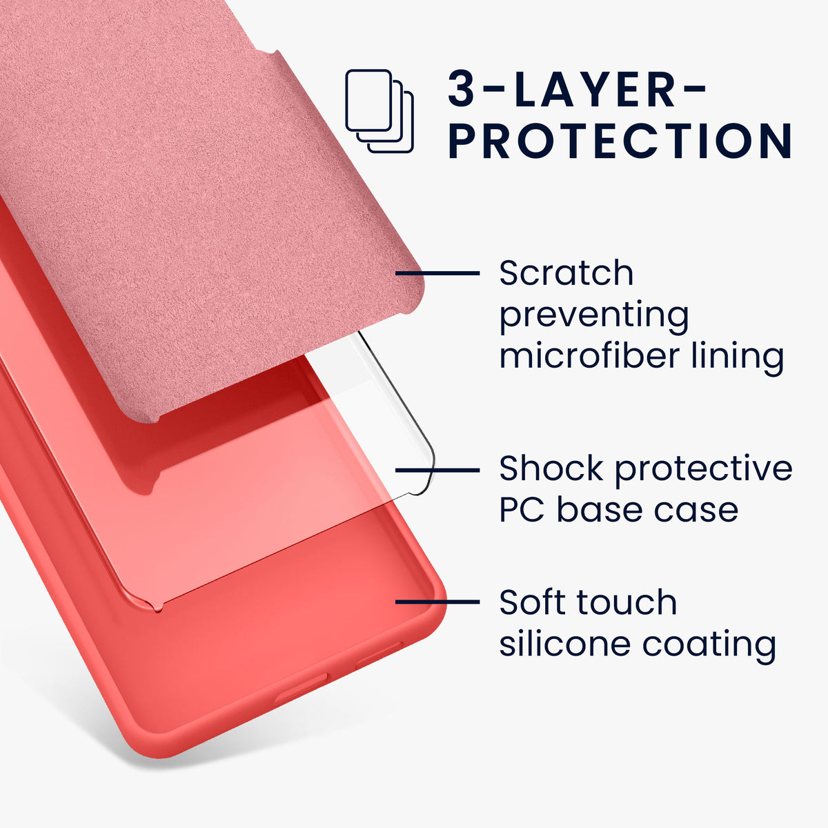 OnePlus Nord 2T 5G Silikon Handyhülle