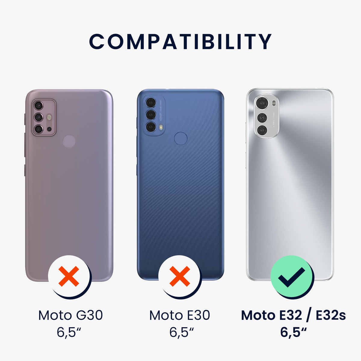 Handykette für Motorola Moto E32 / Moto E32s Silikon