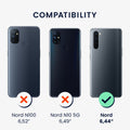 OnePlus Nord Silikon Handykette gemustert
