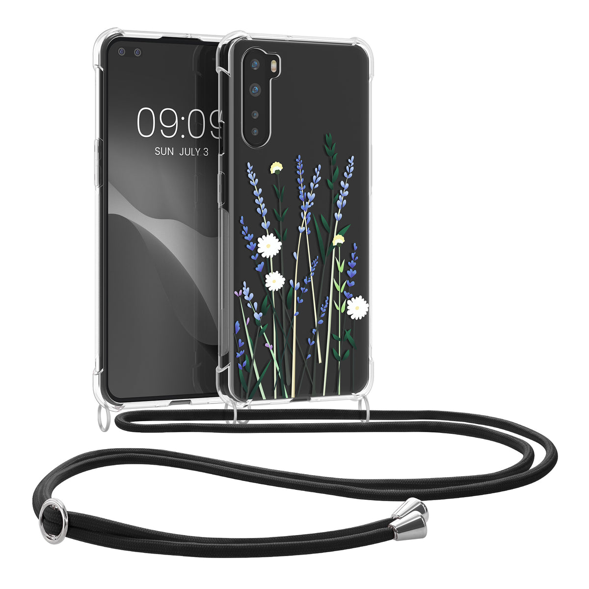 OnePlus Nord Silikon Handykette gemustert