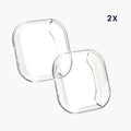 kwmobile Schutzhülle für Fitbit Versa 4 / Sense 2 - Fullbody Display Cover Set