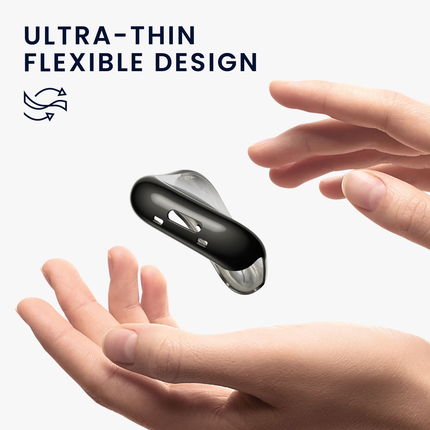 kwmobile Schutzhülle für Fitbit Versa 4 / Sense 2 - Fullbody Display Cover Set