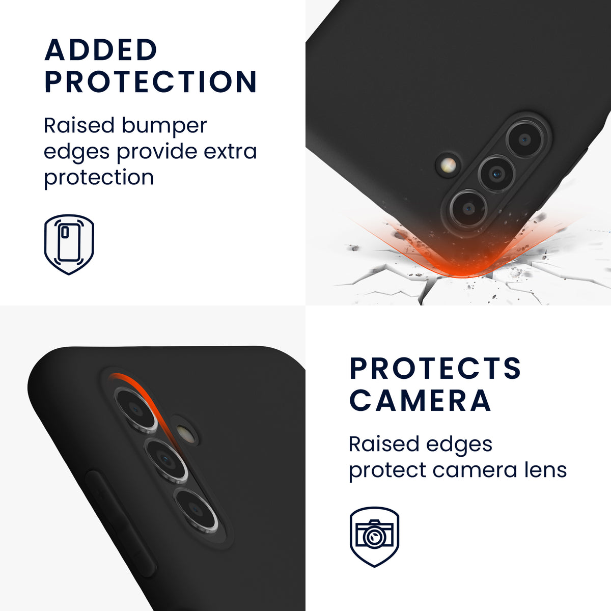 Samsung Galaxy A04s Handyhülle Silikon Matt
