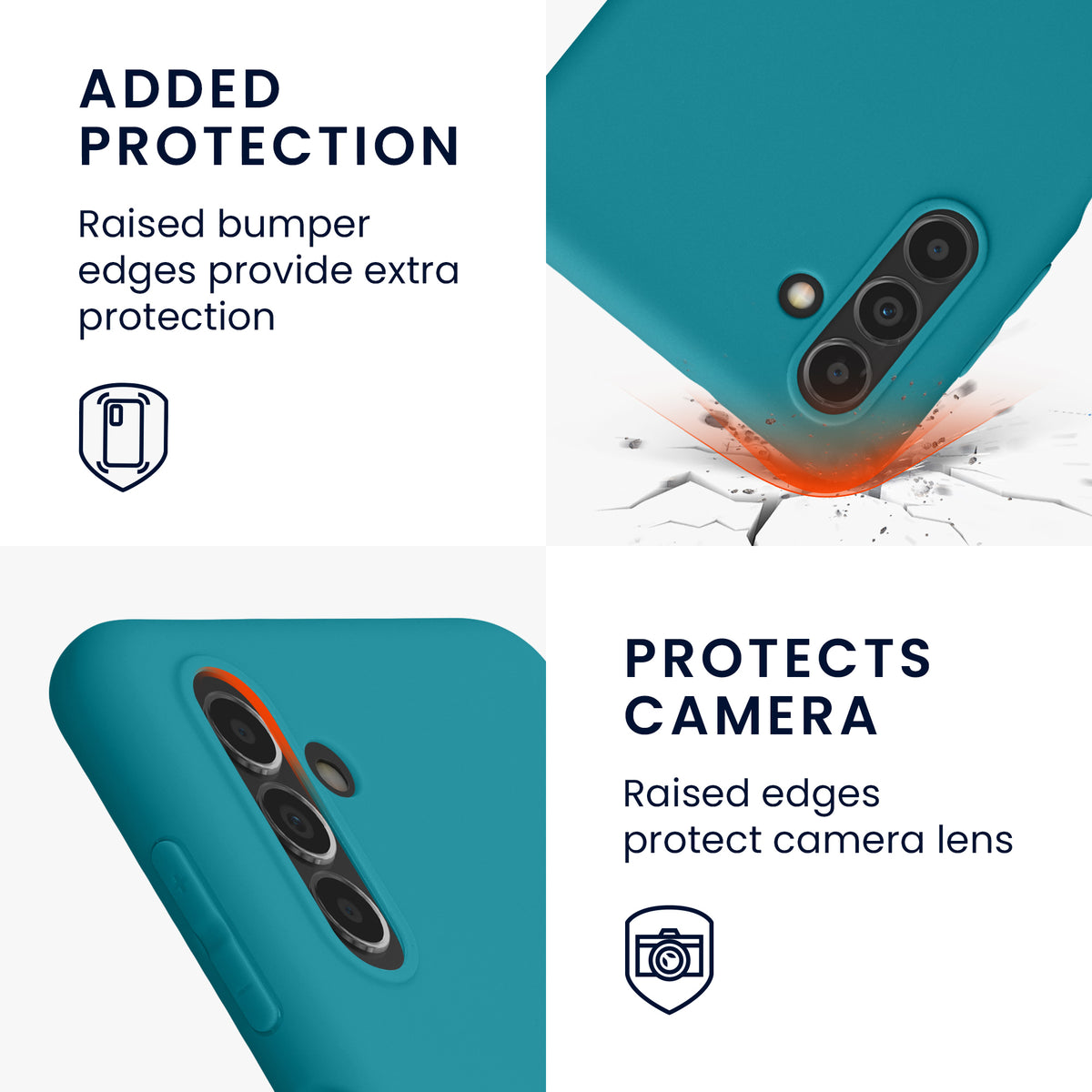 Samsung Galaxy A04s Handyhülle Silikon Matt